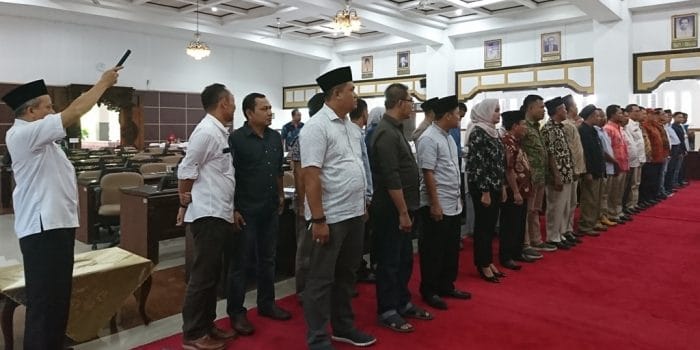 45 Anggota Dewan Resmi Dikukuhkan