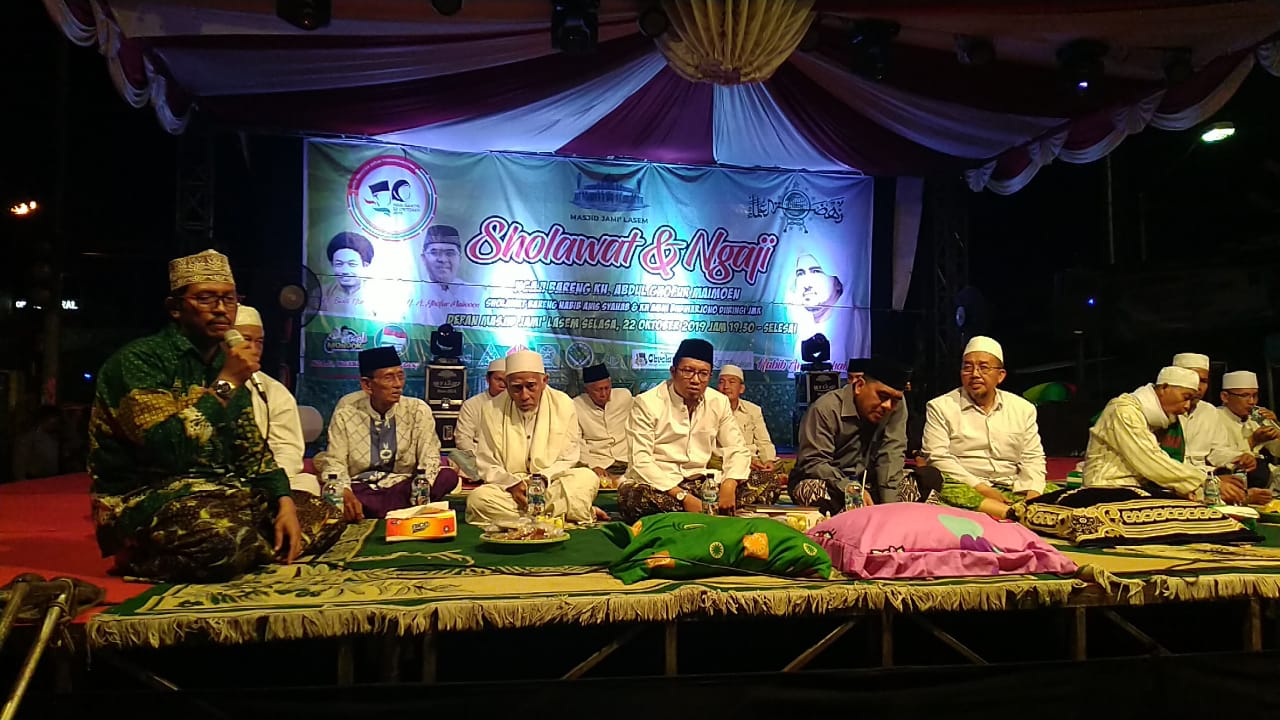 Acara Malam Puncak HSN di Masjid Jami’ Lasem