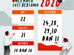 Cuti Lebaran Diundur Desember, Ini Detail Perubahan Hari Libur di Tahun 2020