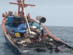 Kapal Terbakar di Tengah Laut, 10 ABK Hilang, 1 Selamat