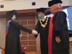 Tiga Robot Mewakili Ribuan Wisudawan