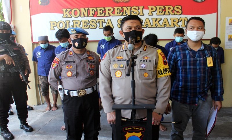 Kepala Polres Kota Surakarta Kombes Pol Ade Safri Simanjutak