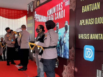Polresta Banyumas Luncurkan Aplikasi Khusus Untuk Lindungi Pengemudi Ojol Wanita