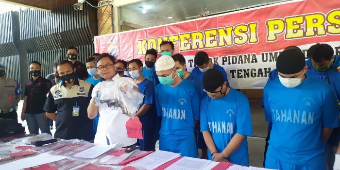 Lima Kasus Curat dan Curas Diungkap Dirreskrimum Polda Jateng