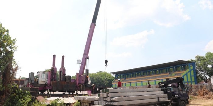 Proyek rehabilitasi Stadion Wergu Wetan Kudus