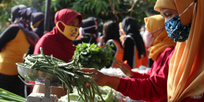 Pasar KWT, Solusi Atasi Anjloknya Harga Sayuran