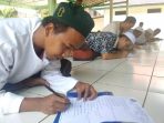 Santri Rutan Ikuti Ujian Evaluasi Pembelajaran
