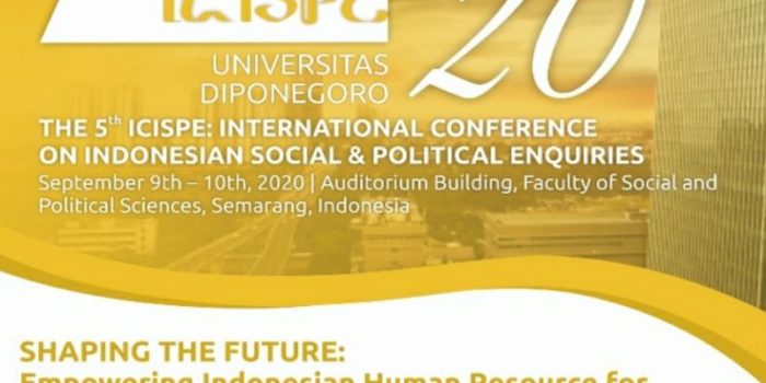 Fisip Undip Presentasikan 100 Paper Karya Ilmiah Kajian Sosial Politik Secara Online