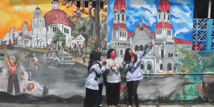 Ubah Tembok Miliki Nilai Estetik