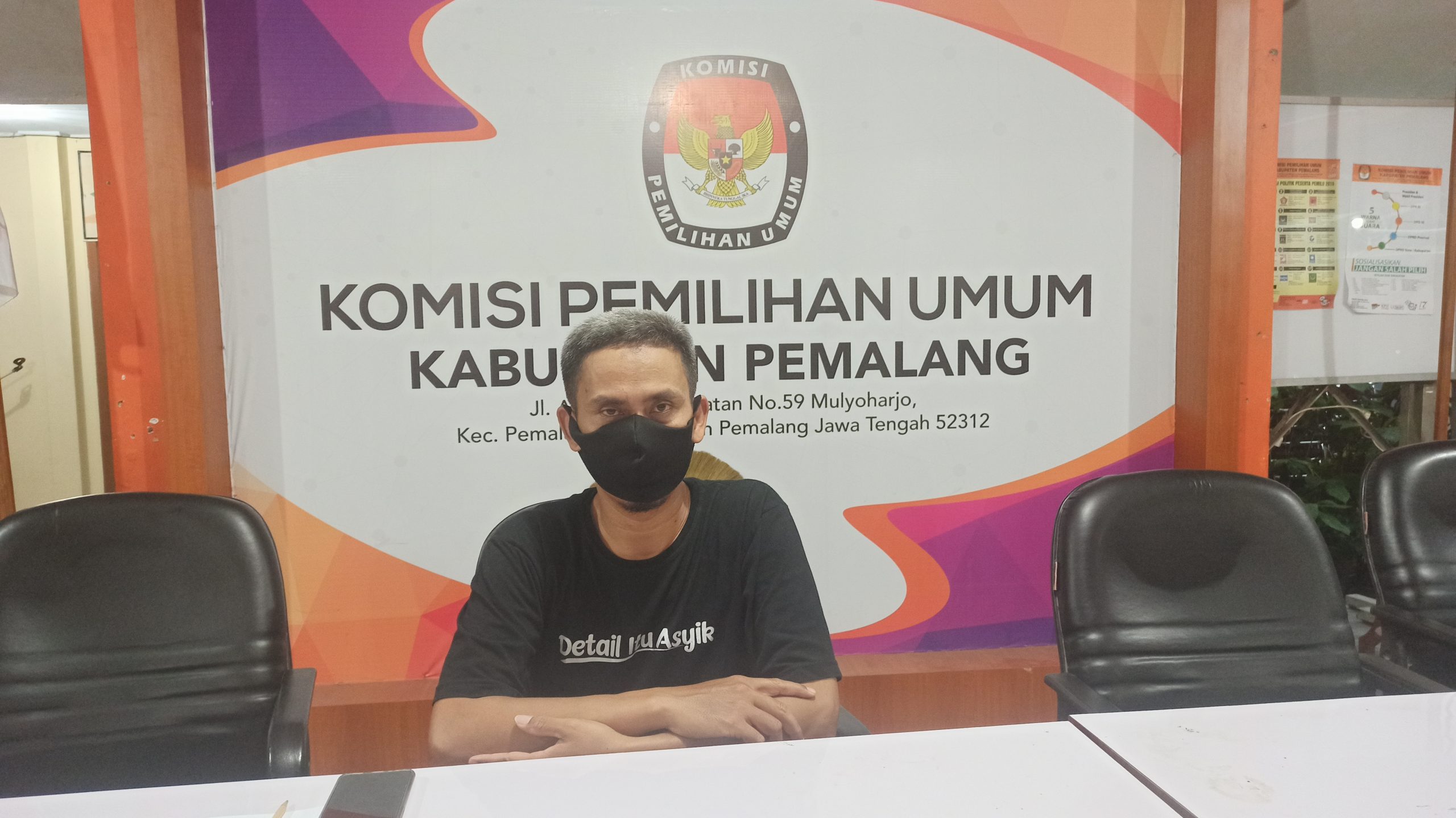 Komisioner KPU Pemalang Divisi Teknis Penyelenggaraan Harun Gunawan