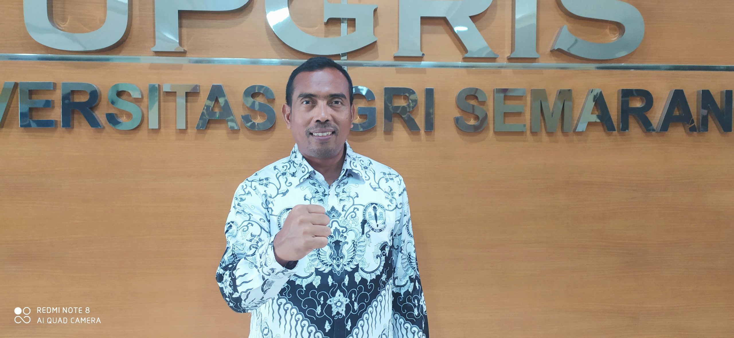 Ketua PGRI Kota Semarang, Nur Khoiri, M.T, M.Pd