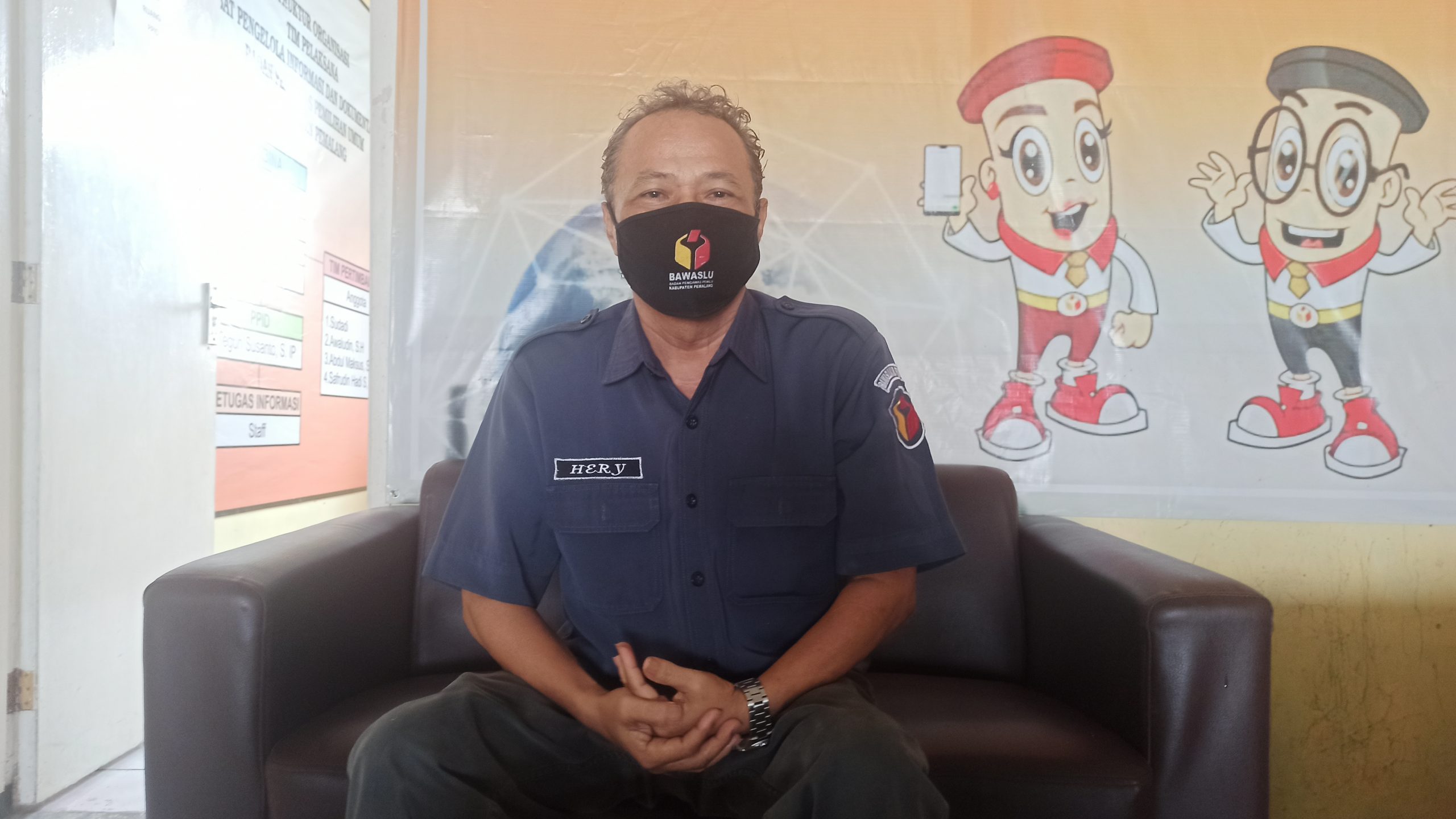 Ketua Badan Pengawas Pemilu (Bawaslu) kabupaten Pemalang, Hery Setiawan