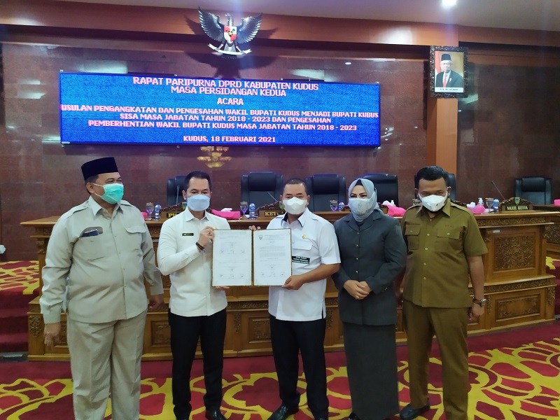 Plt. Bupati Kudus dan Ketua DPRD Kudus
