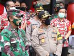 Kapolda Jateng bersama Pangdam Cek Posko PPKM Mikro di Kab. Semarang, Salatiga dan Boyolali