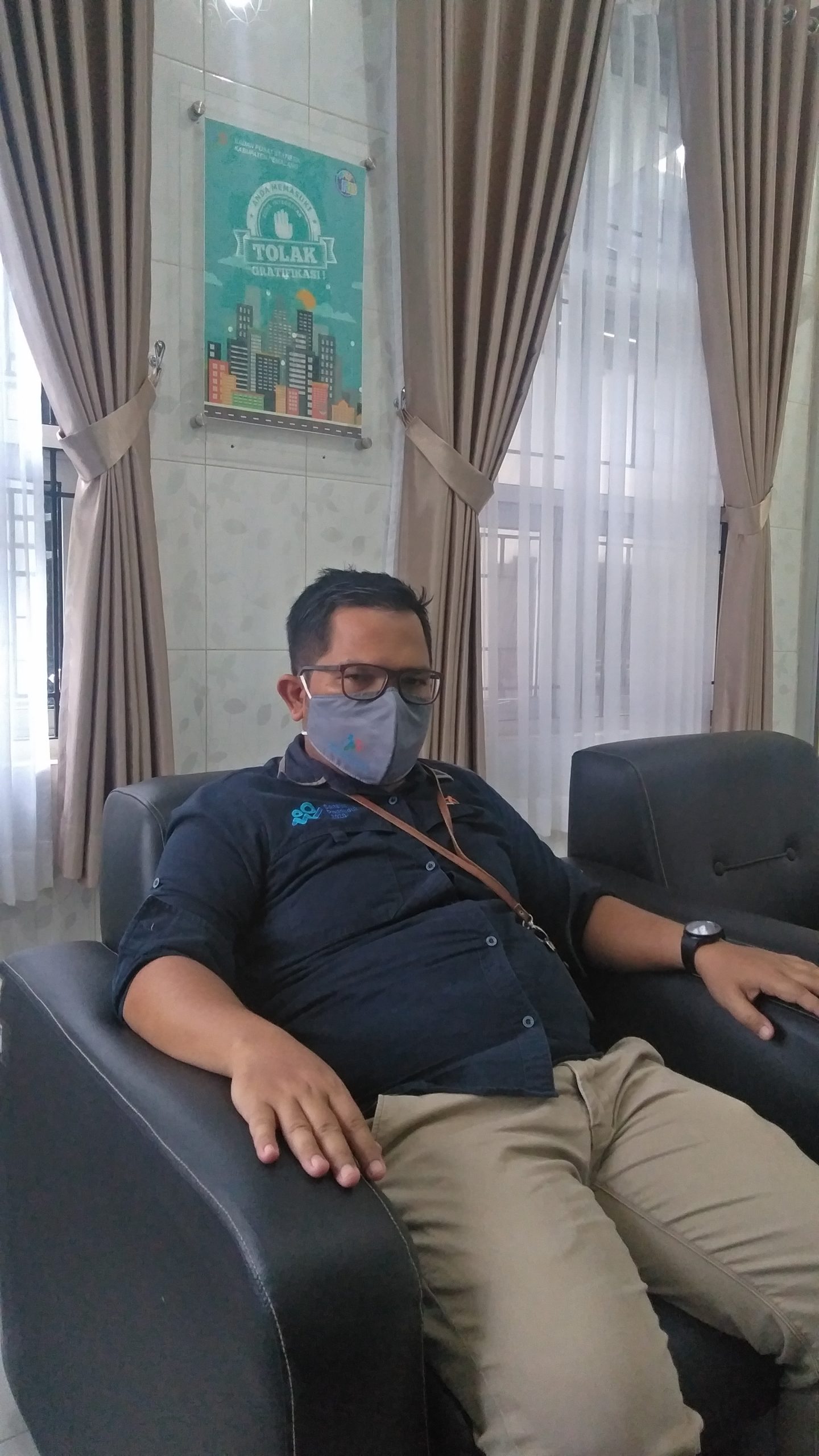 Jube, Koordinator Fungsi Intergrasi Pengolahan dan Deseminasi Statistik (IPDS) BPS Pemalang