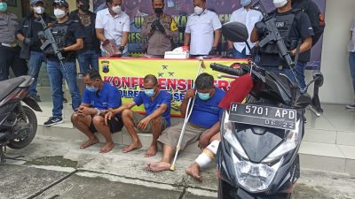 Pelaku Perampasan Uang Setoran Sebesar 429 Juta Milik Toko Emas Semar Nusantara Ternyata Security Internalnya