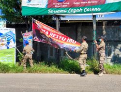 Penertiban Banner Dilakukan oleh Satpol PP Kudus Sesuai Laporan
