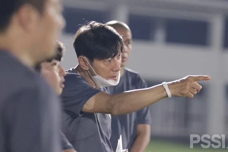 Pelatih tim nasional Indonesia Shin Tae-yong