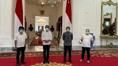 Temui Presiden di Istana Negara