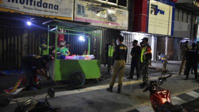 Langgar Jam Malam, 34 PKL Ditertibkan