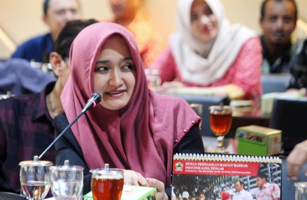 Anggota Komisi E DPRD Jateng Tazkiyyatul Muthmainnah