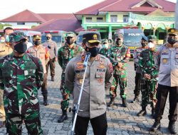 Kapolda Jateng dan Pangdam IV Diponegoro Terapkan Managemen Kontijensi Penanganan Covid 19 di Jawa Tengah Khususnya Kota Kudus