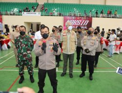 Gelar Vaksinasi di Stadion Jatidiri, Polda Jateng Targetkan 1 Juta Vaksin