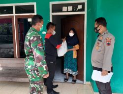 Pemdes Colo Bagikan 460 Bantuan Pangan