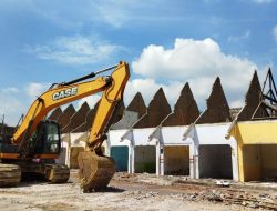 Progres Pembongkaran Alun-alun Capai 50 %