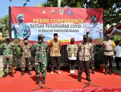 Kunjungi Klaten, Pangdam IV Diponegoro dan Kapolda Jateng Minta Unit Desa Sampai Forkopimda Kompak Jalankan PPKM Darurat