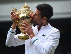 Raih Hattrick Wimbledon Novak Djokovic Samai Rekor Nadal dan Federer