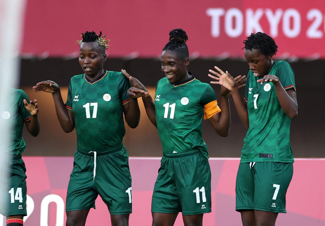 Kapten Timnas Putri Zambia Barbra Banda