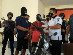 Pelaku Begal Motor Berhasil Dibekuk