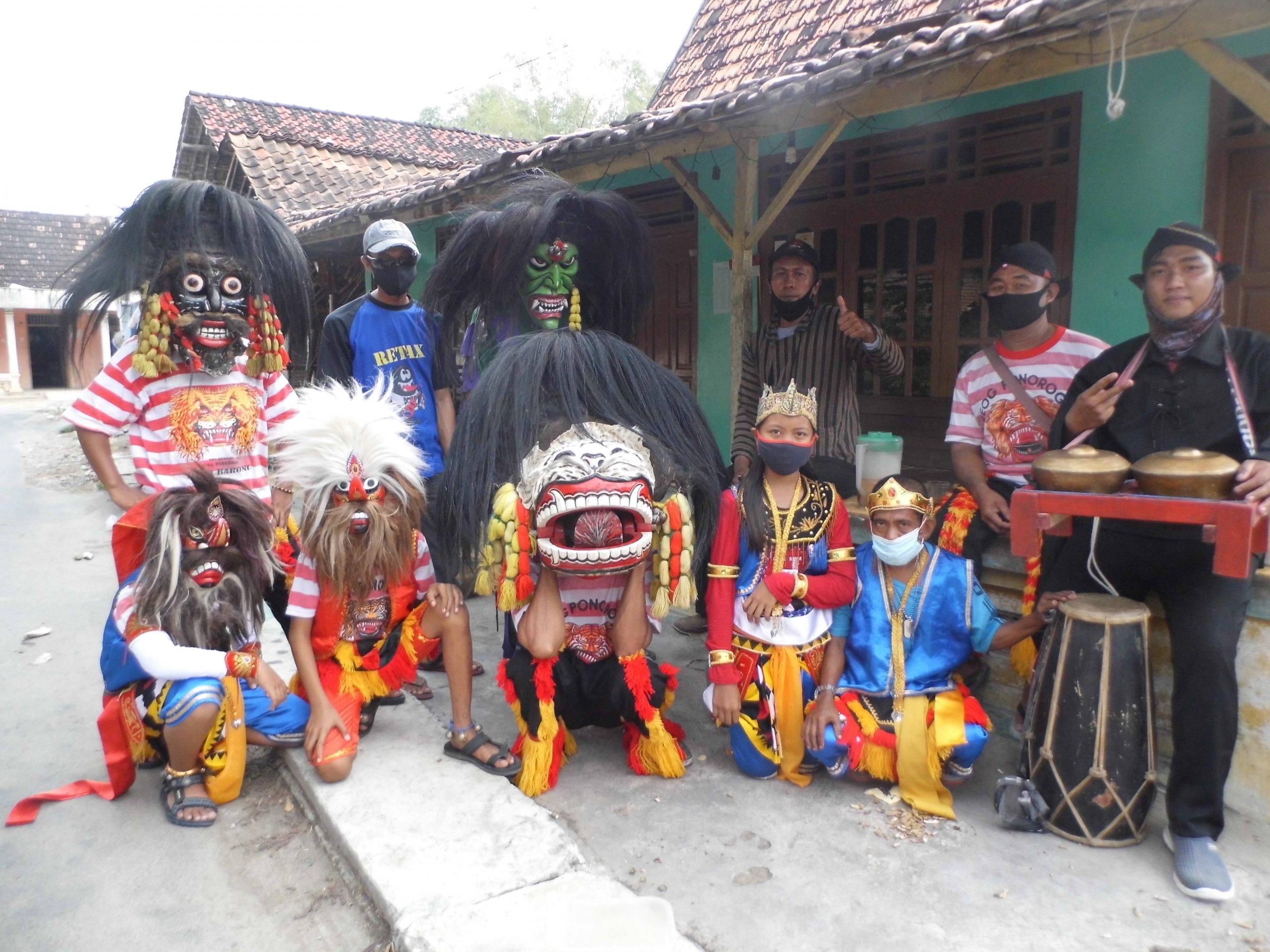 Barongan Sukojoyo Desa Sendang Agung, Kecamatan Rembang