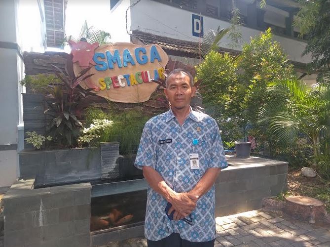 Arief Setyayoga, Wakil Kepala Sekolah Bagian Humas SMAN 3 Semarang
