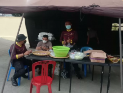 Dirikan Dapur Umum, Bantu Siswa Jalani Isolasi