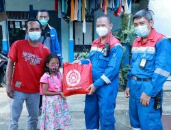 Serikat Pekerja Bagikan 300 Paket Sembako