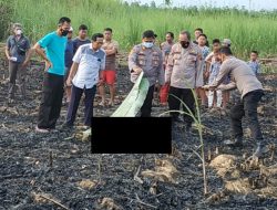 Seorang Warga Ikut Terbakar saat Membakar Lahan Bekas Panen