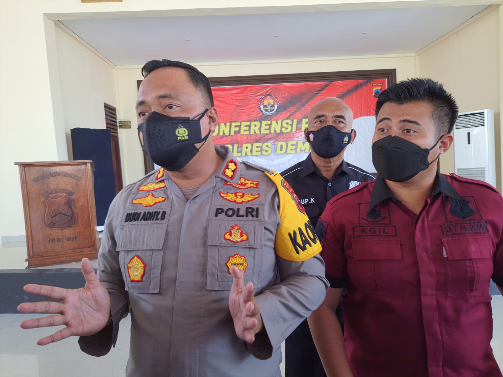 Kapolres Demak AKBP Budi Adhy Buono