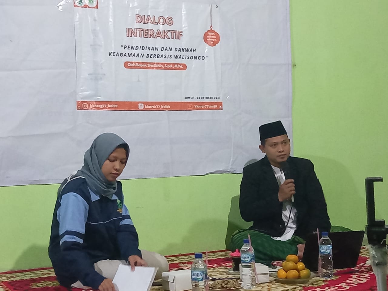 Dialog interaktif dengan tema "Pendidikan dan Dakwah Keagamaan Berbasis UIN Walisongo