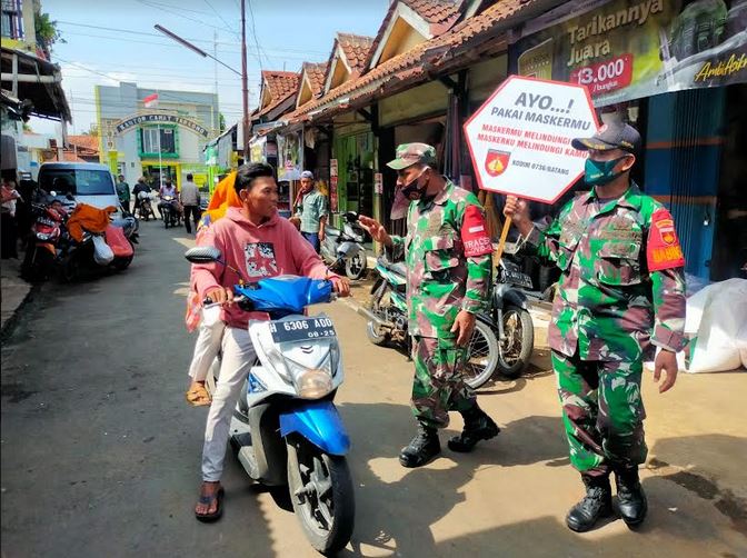 Anggota koramil Tersono