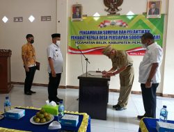 Wakil Bupati Pemalang Lantik Pj Kades Sodong Basari