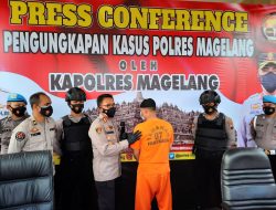 Ngaku Depresi, Seorang Pria WNA Ditangkap Polres Magelang Karena Terbukti Memiliki Puluhan Pil Psikotropika