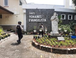 Jelang Natal, Polres Kudus Lakukan Sterilisasi ke Gereja