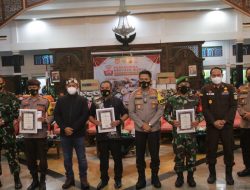 Tahun Baru, Forkopimda Pemalang Sapa Warga dan Bagikan Door Prize