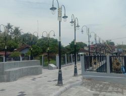 Pembangunan Jembatan Jalur Aksis Budaya Selesai