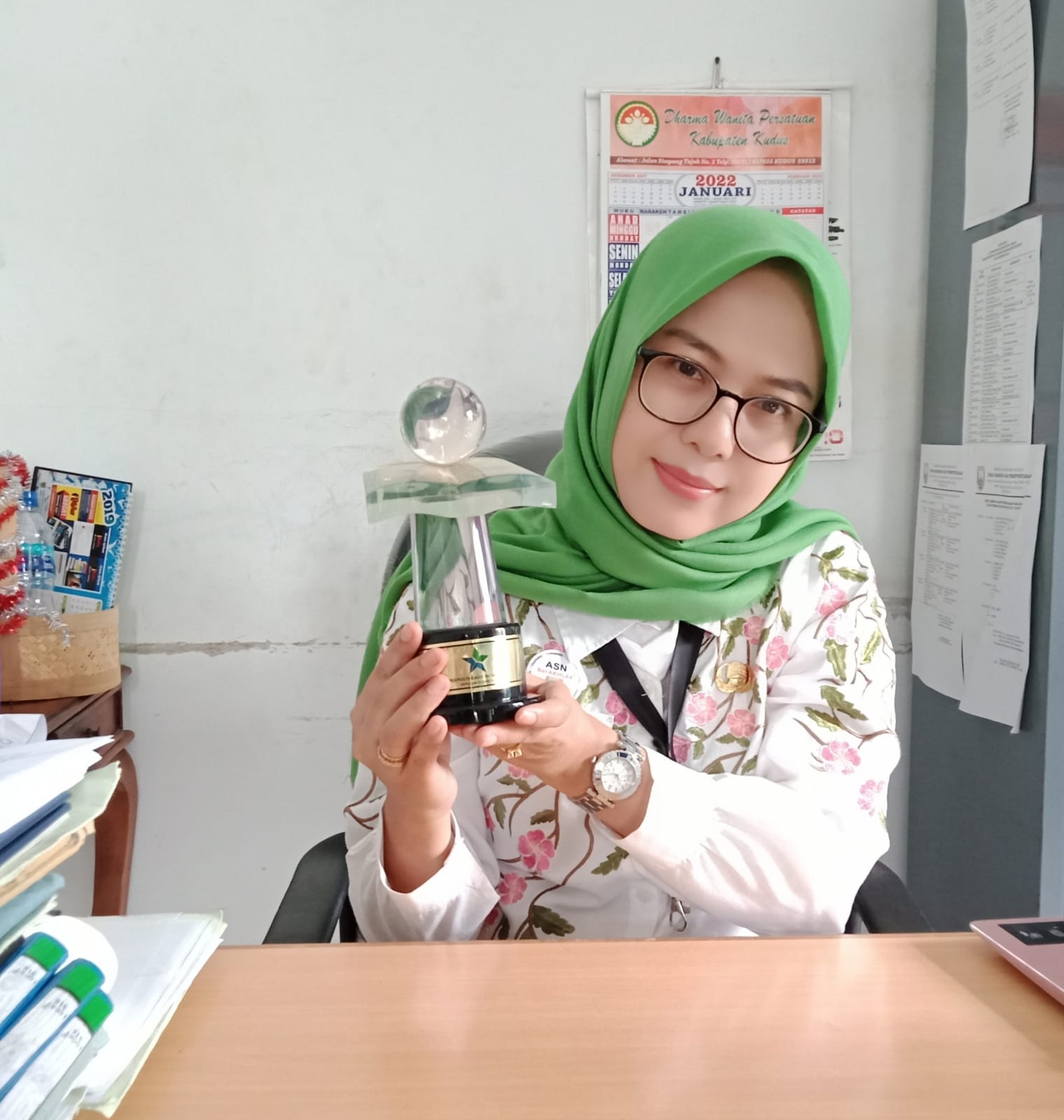 Pustakawan Dinarpus Kudus Ninik Mustika Wati
