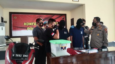Pelaku Begal Gunakan Pistol Ditangkap