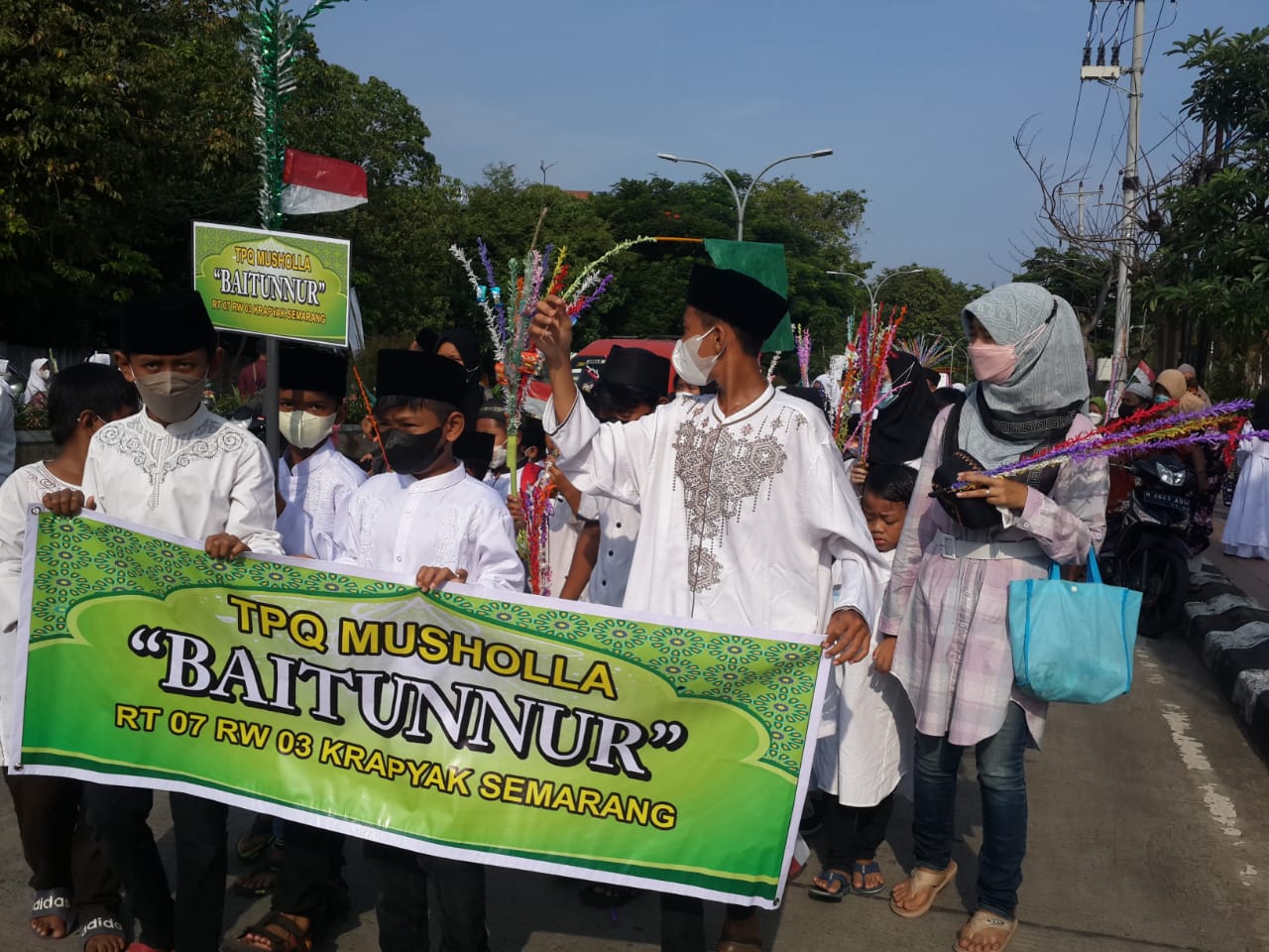 Kirab Aswaja PRNU Krapyak Semarang