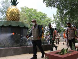 Pemkab Pemalang Gencarkan Penyemprotan Desinfektan